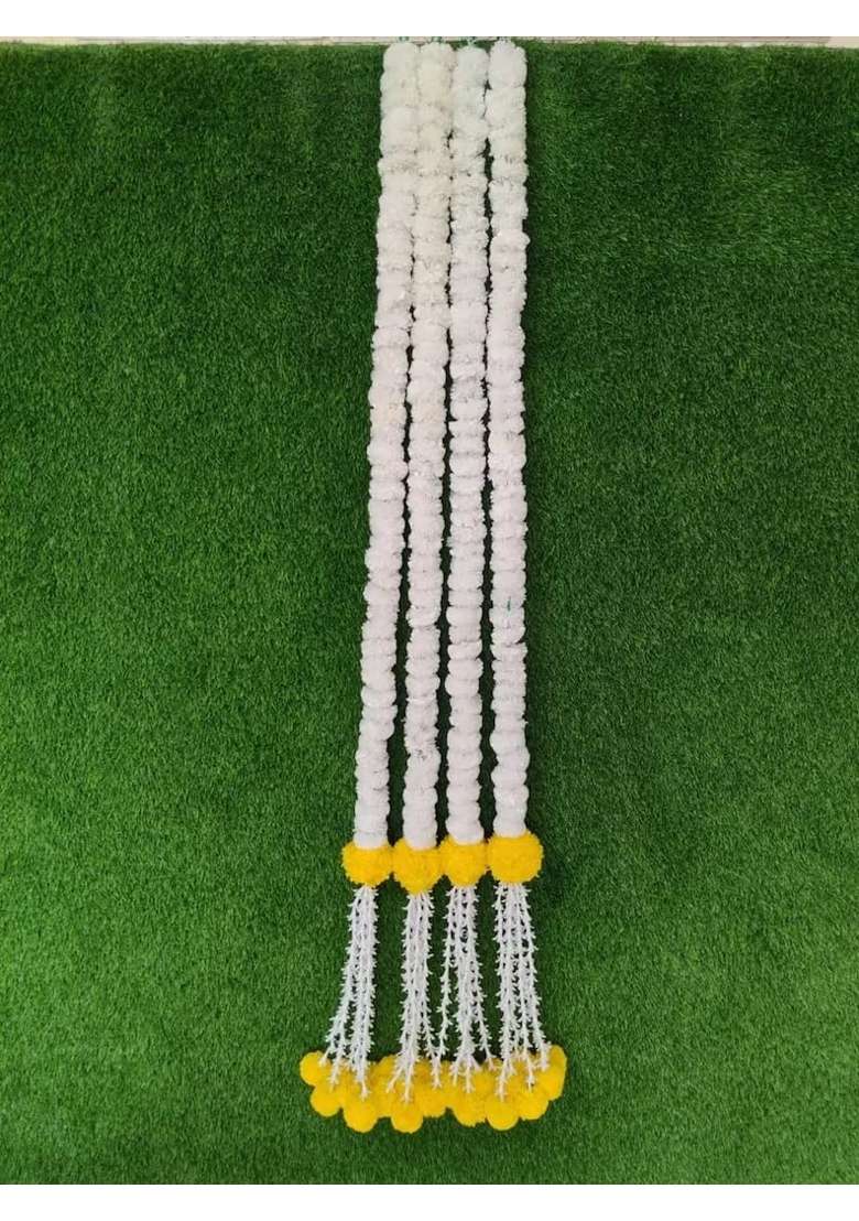 Shreya Fashion Artificial Marigold Lilly Flowers Garlands Door Hanging Doorway for Home - Indya