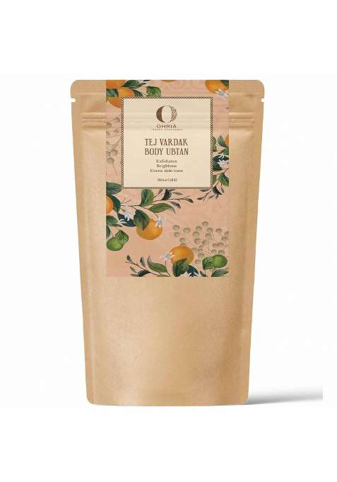 Ohria Ayurveda Tej Vardak Body Ubtan 150GM Exfoliates Brightens and Even Skin Tone