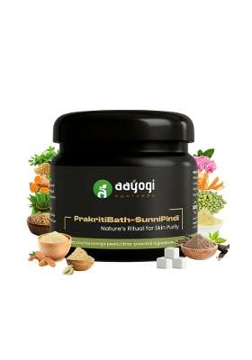 Aayogi Ayurveda Sunnipindi Bathing Powder 100 G Ayurvedic Herbal Bath Powder for Radiant and Healthy Skin