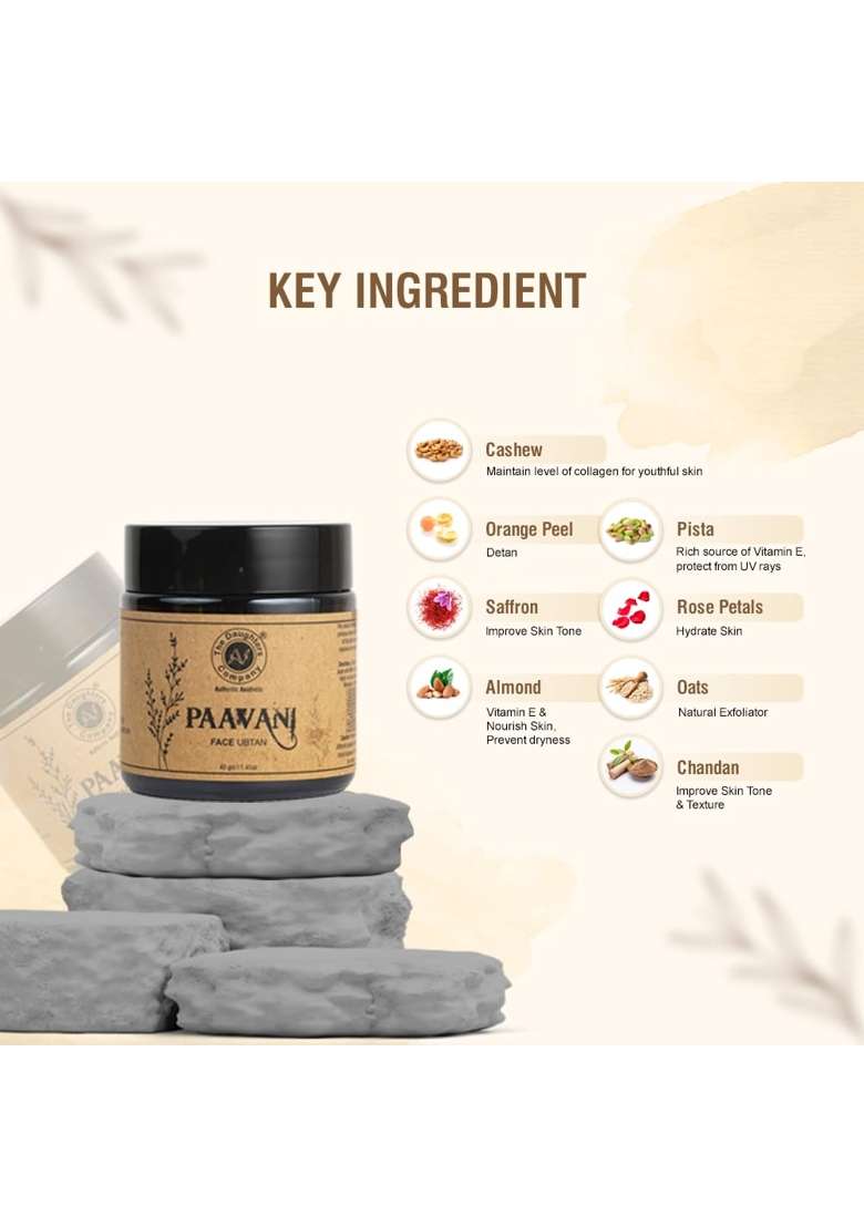 The Daughters Company Paavani Imperial Elegance Facial Ubtan Powder 40G - Indya