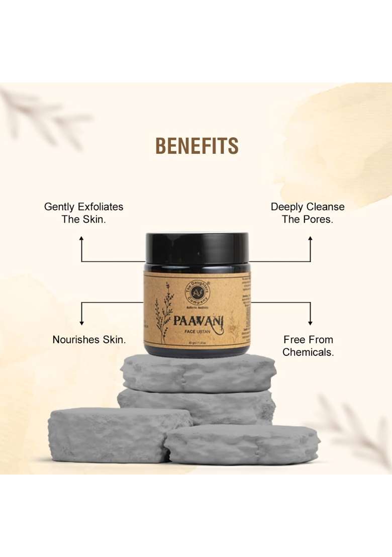 The Daughters Company Paavani Imperial Elegance Facial Ubtan Powder 40G - Indya