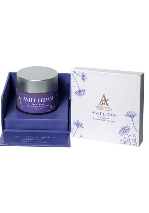 Anahi Herbs Naturally Luxurious Kumkumadi and Lavender for Tan Removal and Skin Brightning 70GM