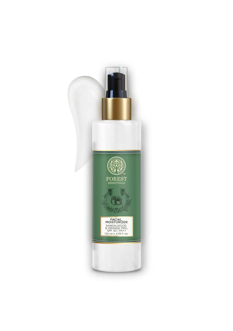 Forest Essentials Hydrating Facial Moisturiser Sandalwood and Orange Peel with SPF 30 PA Plus - Indya
