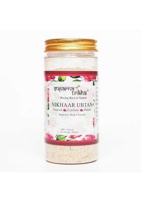 Suparna Trikha Nikhaar Ubtan Herbal Body and Face Scrub with Rose Turmeric Neem and Almond