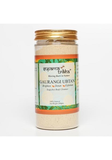 Suparna Trikha Gaurangi Ubtan Herbal De Tan and Brightening Body Polisher with Orange and Lemon Peel Neem