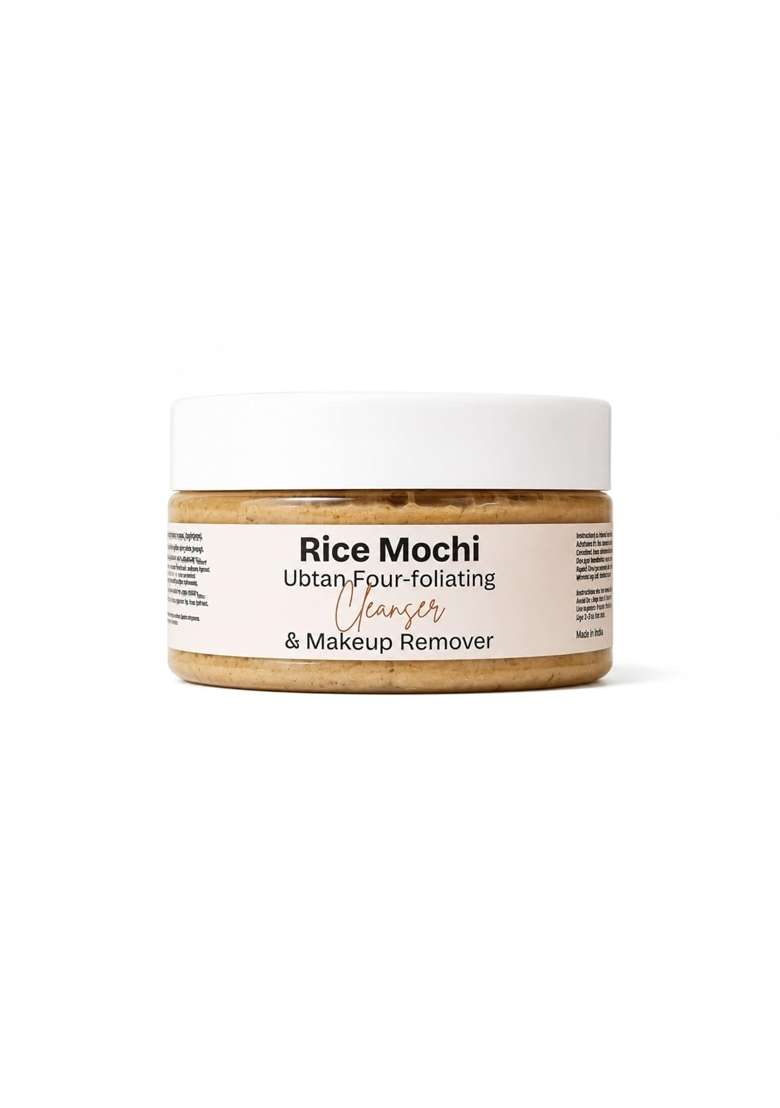 Pastel JADE Rice Mochi Ubtan Four Foliating Cleanser Facewash and Makeup Remover - Indya