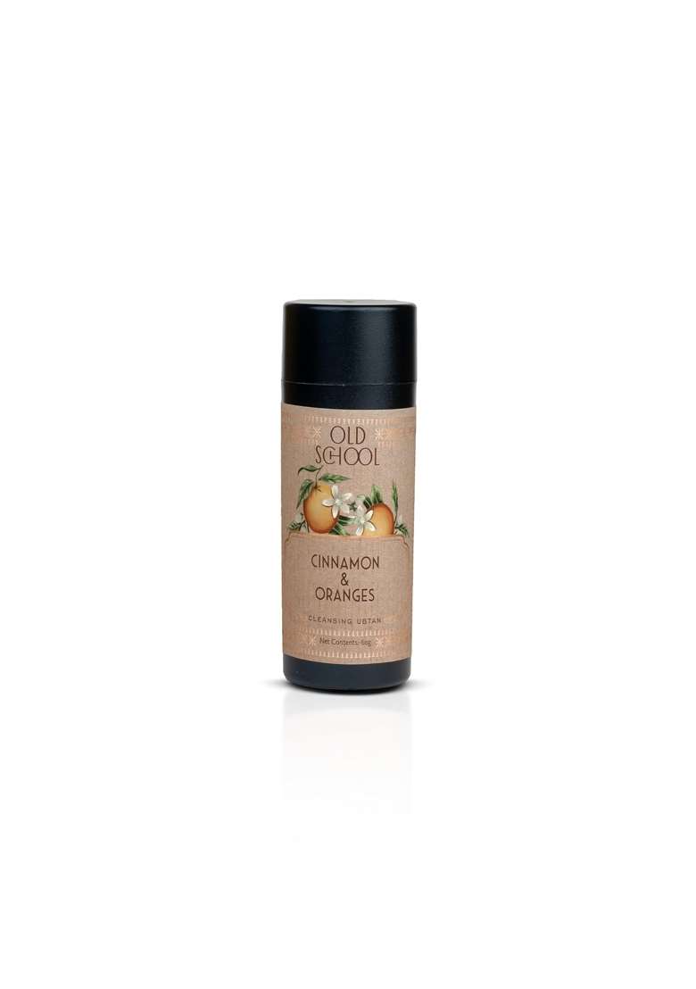Old School Rituals Cinnamon and Oranges Cleansing Ubtan Exfoliating Face Wash Powder - Indya