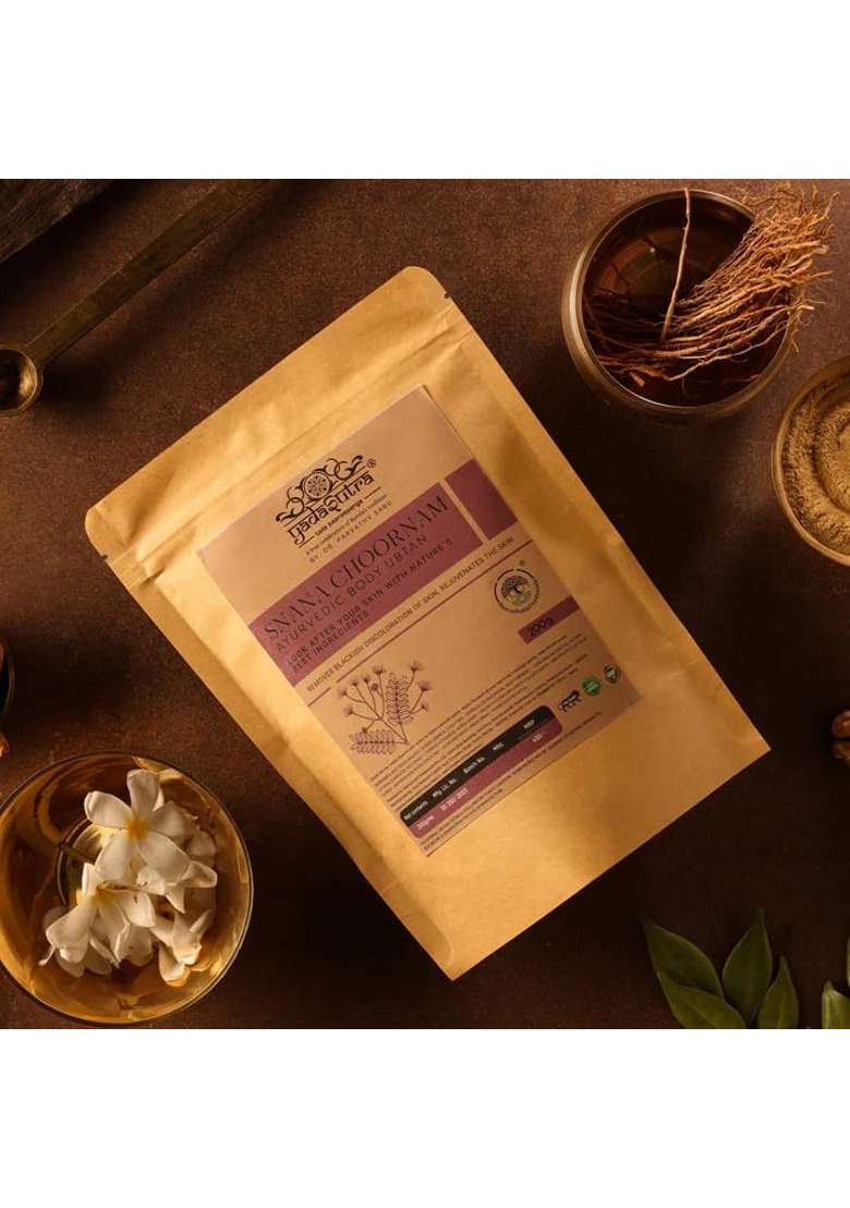 Yadasutra Ayurvedic Body Ubtan Powder 200G Snana Choornam Cleanser - Indya