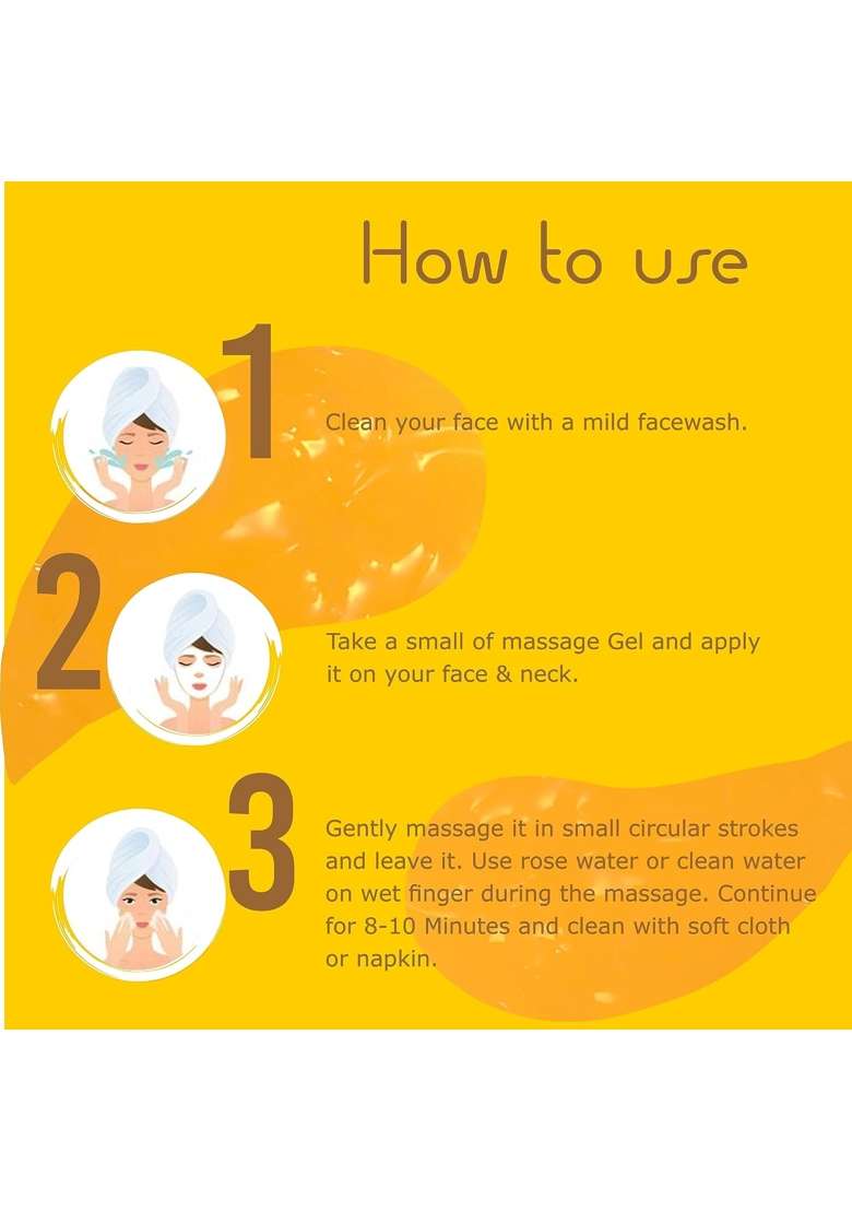 Pink Root Ubtan Mask with Gel with Scrub 100GM Each Combo Pack - Indya