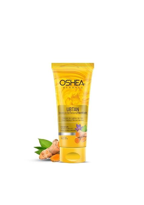 Oshea Yellow Herbals Ubtan Glowing and Tan Removal Face Wash for All Skin Types