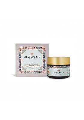 Jivanta Ubtan Face Scrub for Dry and Normal Skin Ayurvedic Exfoliating Scrub with Pink Masoor Dal Almond