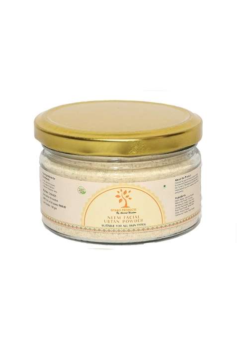 Ditabo Products Neem Facial Ubtan Powder 100 Percent Natural Ayurvedic Ubtan with Herbal Properties for Tan