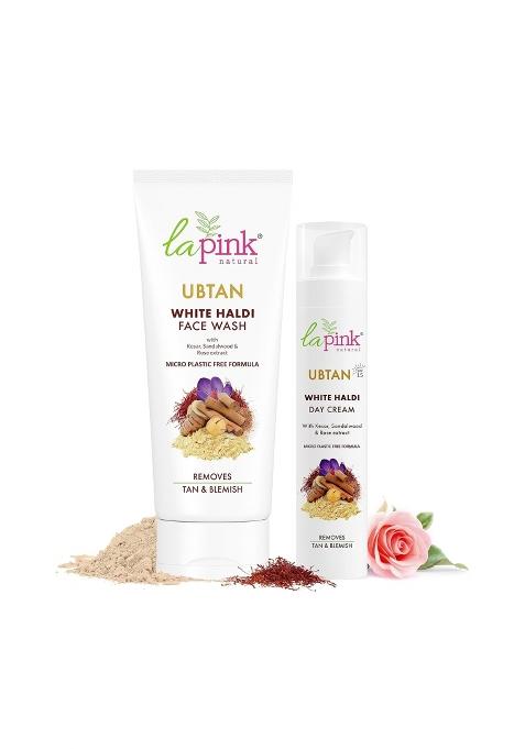 La Pink Ubtan White Haldi Brightening Combo Brighten Skin