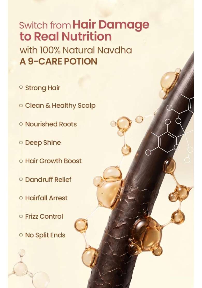 Nat Habit Fresh Tikta Ubtan Face Wash 50G Plus Fresh Navdha Shampoo 225ML and Nutri Conditioner 125ML - Indya