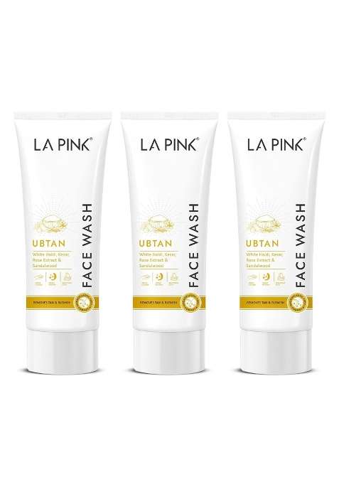 La Pink Ubtan Face Wash 100ML Each Pack of 3