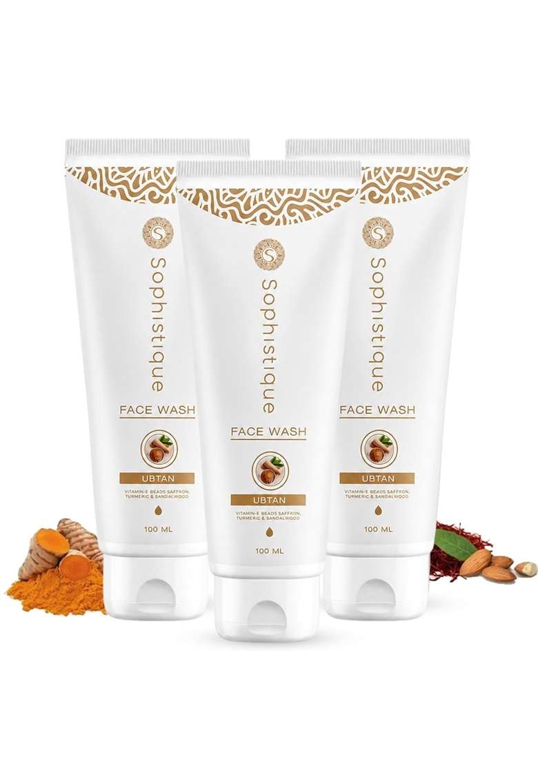 Sophistique Instant Brightening and Fresh Skin Controls Oily Skin and D Tanning Pack of 3 - Indya