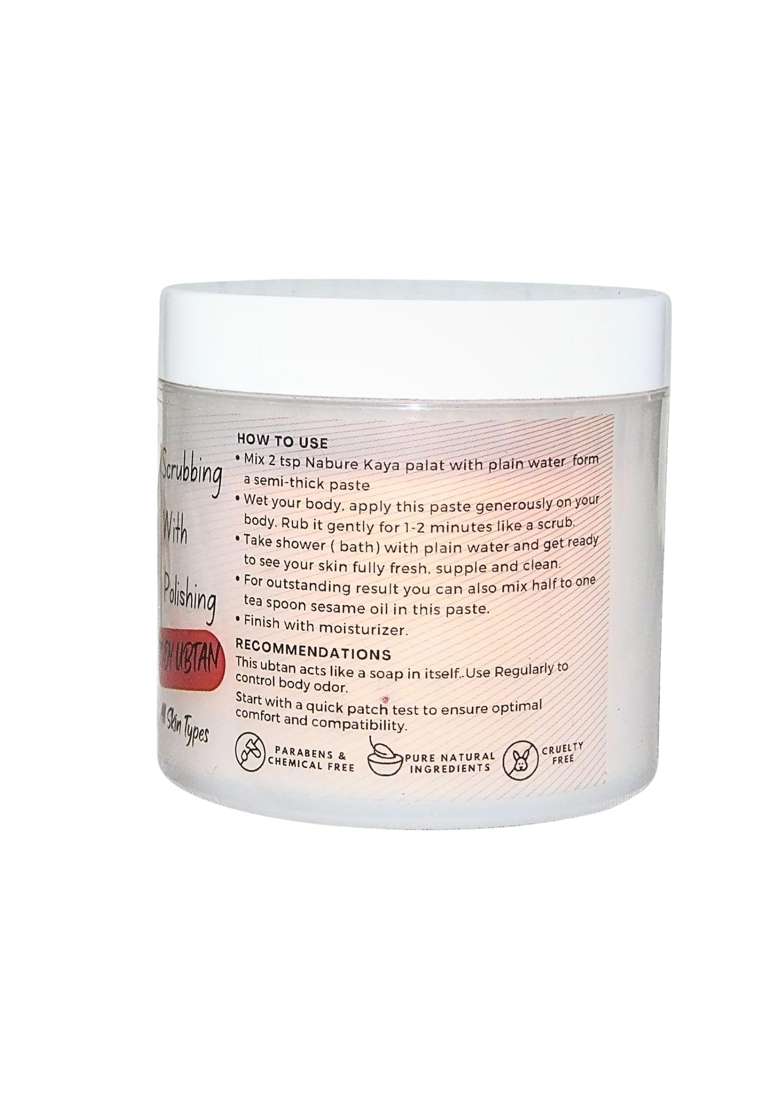Nabure Kaya Palat Body Ubtan Powder Ayurvedic Ubtan for Tan Removal Brightening and Deep Cleansing - Indya