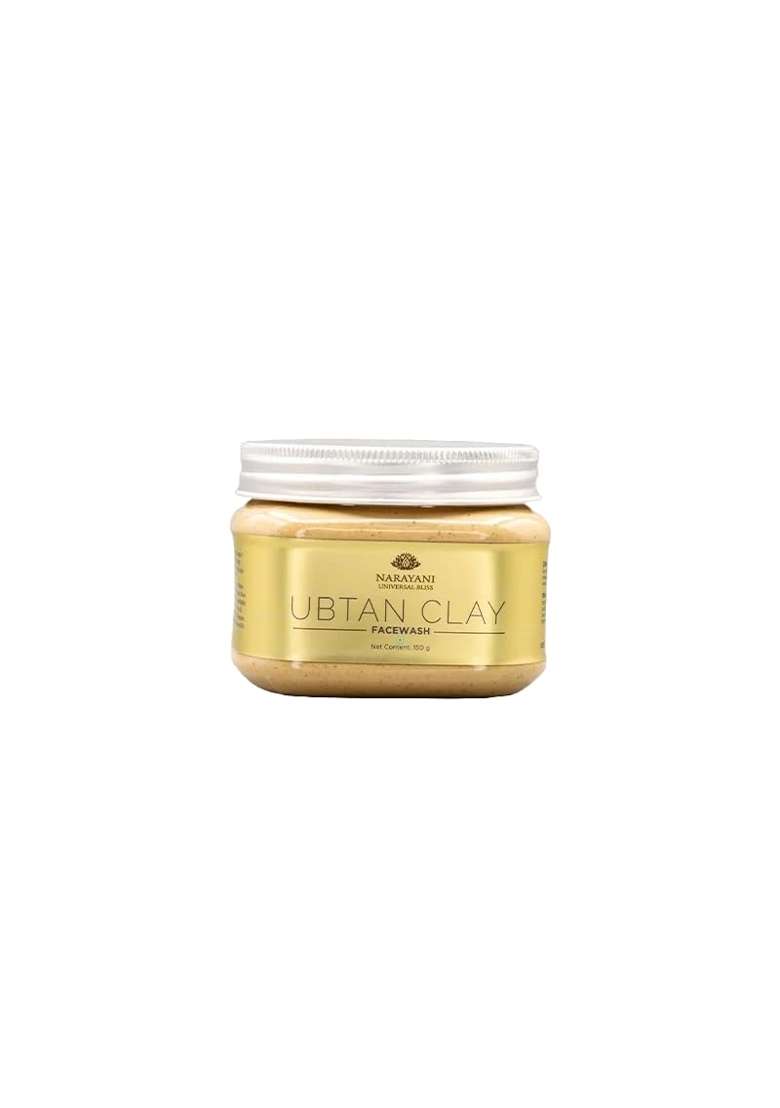 Narayani Universal Bliss Ubtan Clay Face Wash Has the Ingredients Like Turmeric Gram Flour Sandalwood - Indya