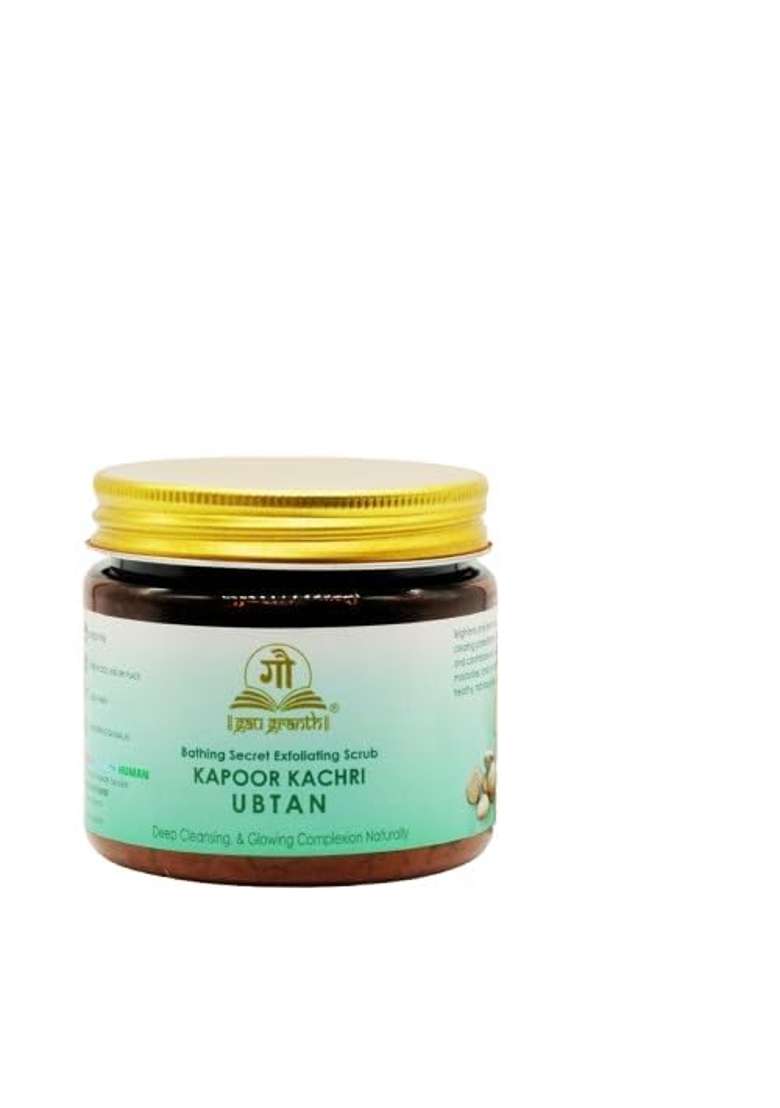Gaugranth Bathing Secret Ubtan Combo 240G Each 80G 1X Orange Peel 1X Kapur Kacheri 1X Marigold - Indya