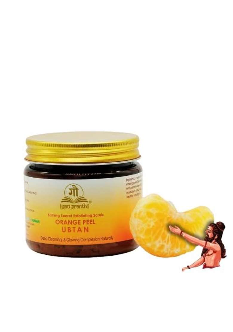 Gaugranth Bathing Secret Ubtan Combo 240G Each 80G 1X Orange Peel 1X Kapur Kacheri 1X Marigold - Indya