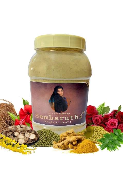 Sembaruthi Herbal Nalangu Maavu Sunnipindi Ubtan for Women Skin 250G