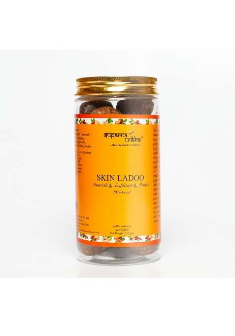 Suparna Trikha Skin Ladoo Face Pack Natural Exfoliator and Skin Nourisher with Almond Powder