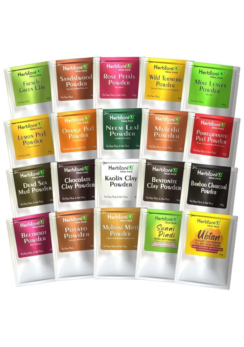 Herbtoniq Face Pack Powder for Whitening Tan Removal Depigmentation - Indya
