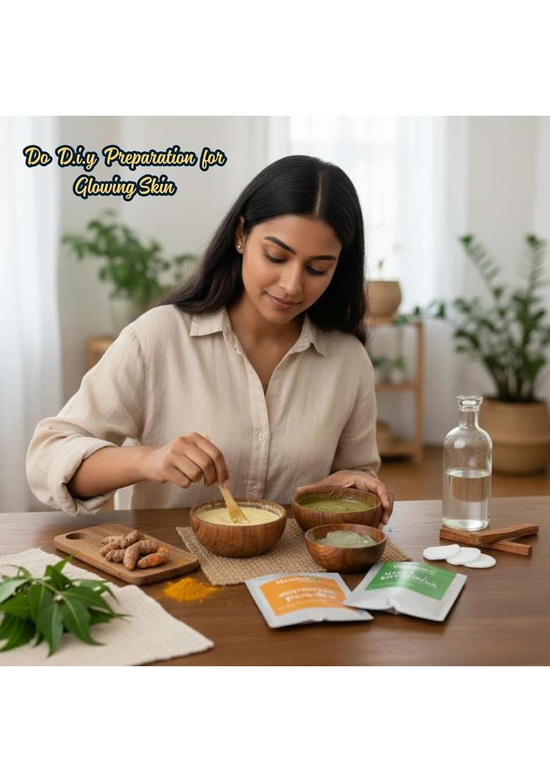 Herbtoniq Face Pack Powder for Whitening Tan Removal Depigmentation - Indya