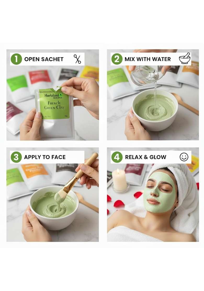 Herbtoniq Face Pack Powder for Whitening Tan Removal Depigmentation - Indya
