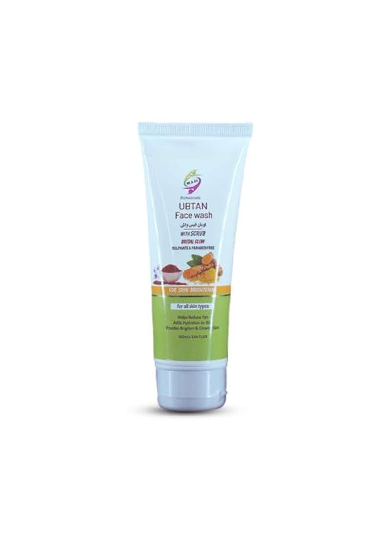 Me and Ex Ubtan Face Wash for Brightening Tanning and Glowing Skin with Chandan and Turmeric Powder Pack of 4 - Indya