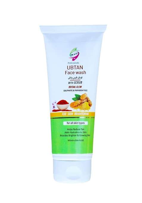 Me and Ex Ubtan Face Wash for Brightining Tanning and Glowing Skin with Chandan and Turmeric Powder