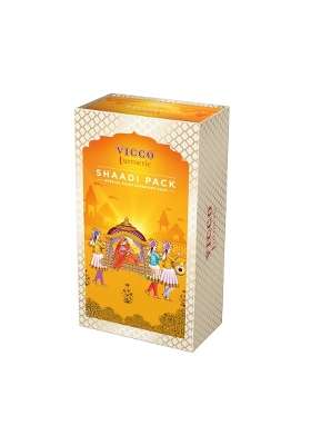 Vicco Turmeric Shaadi Pack I for Haldi Ceremony I No Mixing Pack of 1