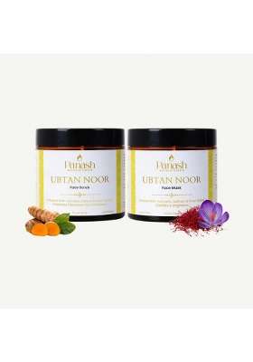 Panash Wellness Ubtan Face Mask and Scrub Combo 100G Each