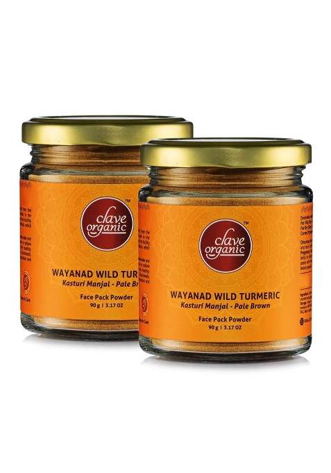 Clave Organic Wayanad Wild Turmeric Face Pack Skin Glow