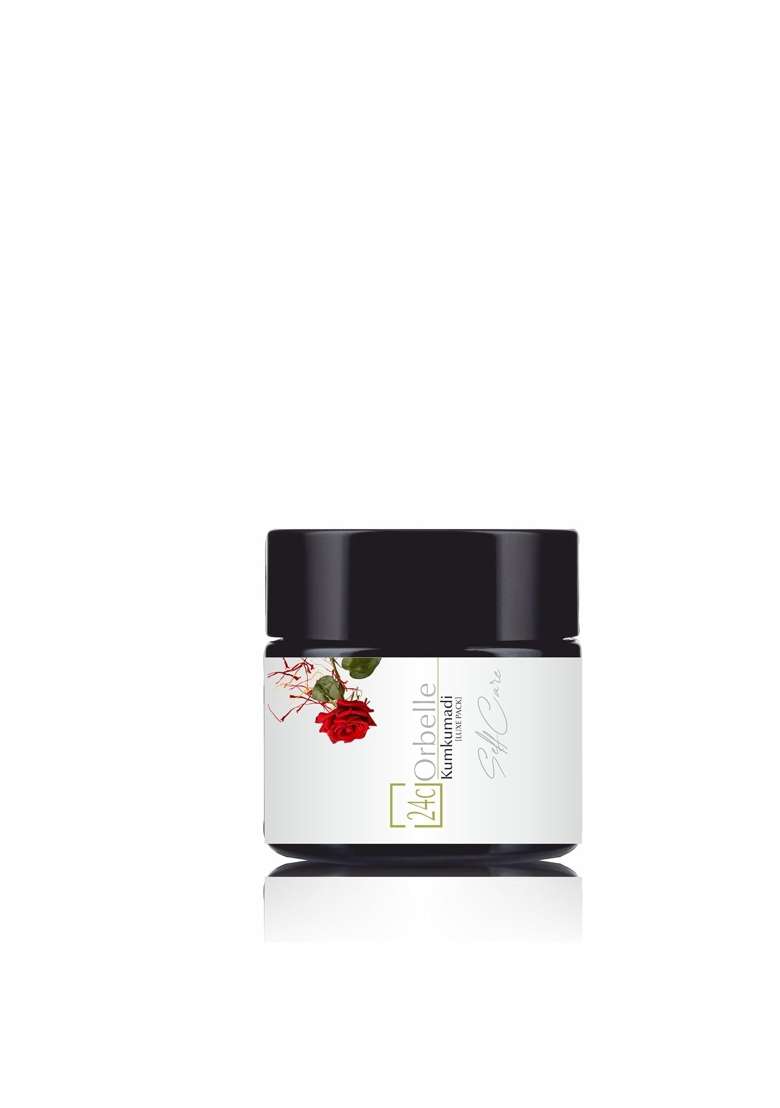 24Corbelle Certified Organic Kumkumadi Luxe Pack Ayurvedic Face Pack with Saffron Red Sandalwood - Indya