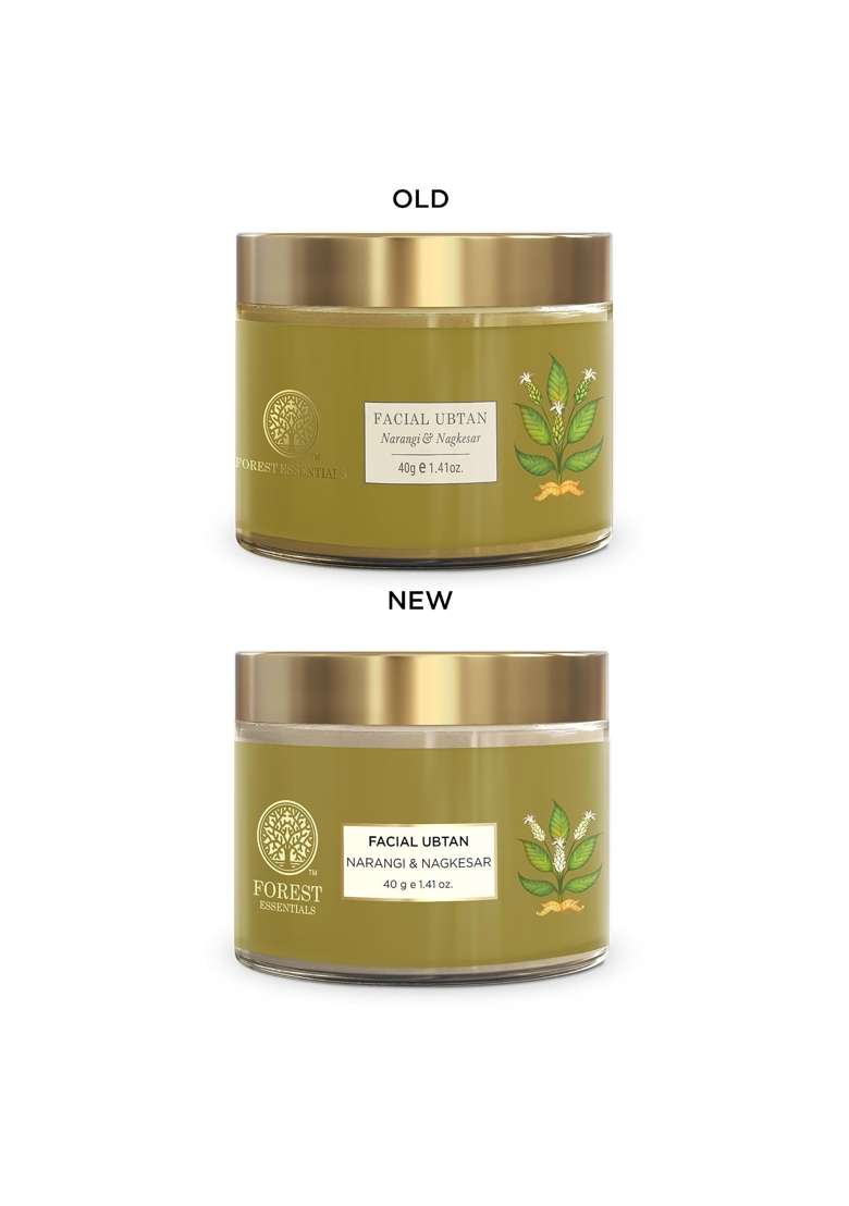 Forest Essentials Facial Ubtan Narangi and Nagkesar Ayurvedic Face Scrub - Indya