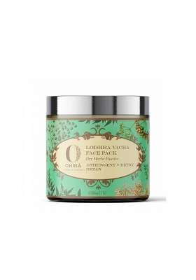 Ohria Ayurveda Lodhra Vacha Face Pack 60G Natural Ayurvedic Dry Herb Powder for Uneven Skin Tone Pigmentation