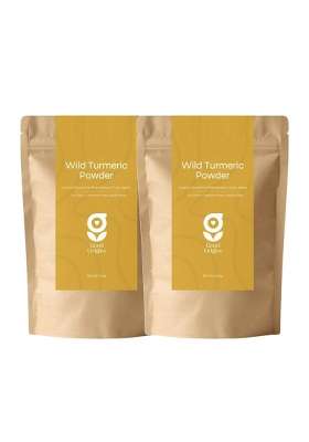 Good Origins Kasturi Haldi Powder for Face 100 Percent Pure Wild Turmeric Kasturi Manjal Pack of 2