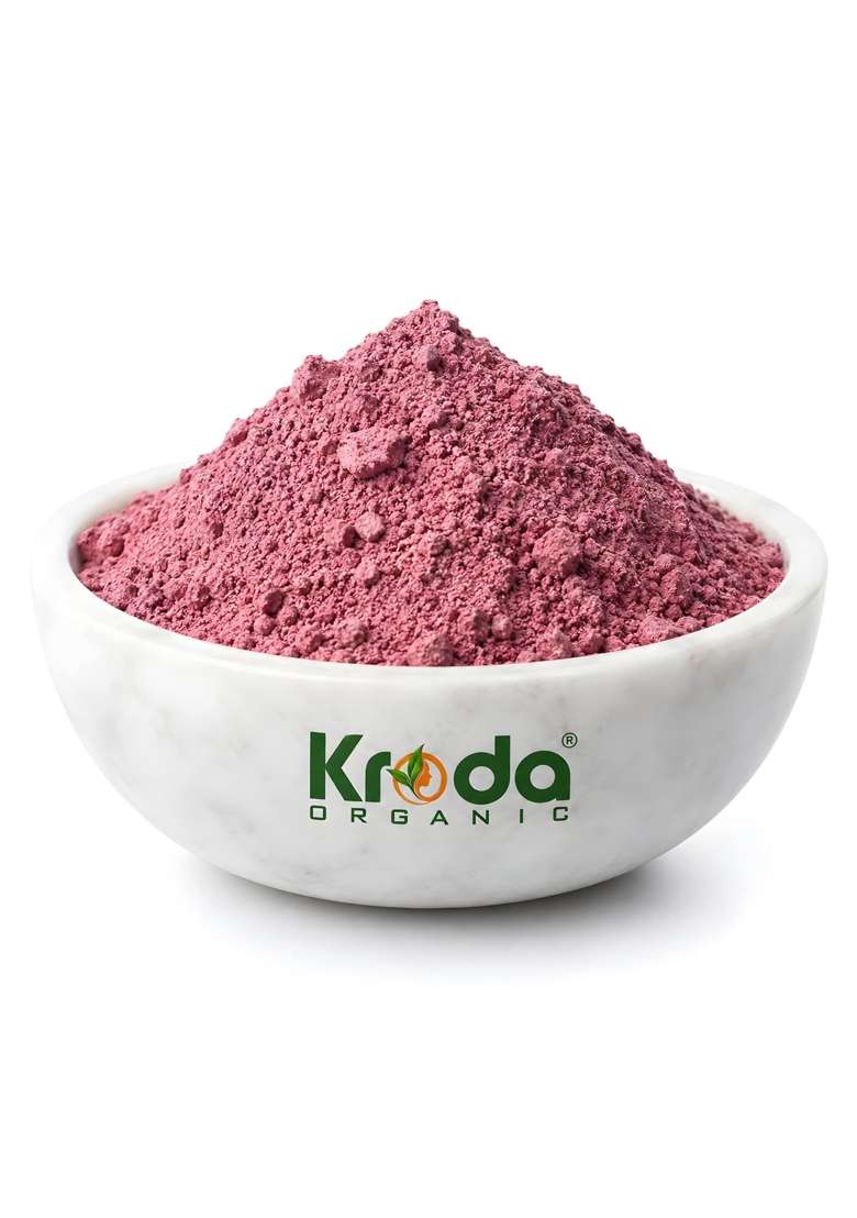 Kroda Organic Phool Gulab Powder for Face and Hair Pure Rose Petal Powder Shatapatra Taruni Pack of 1 - Indya