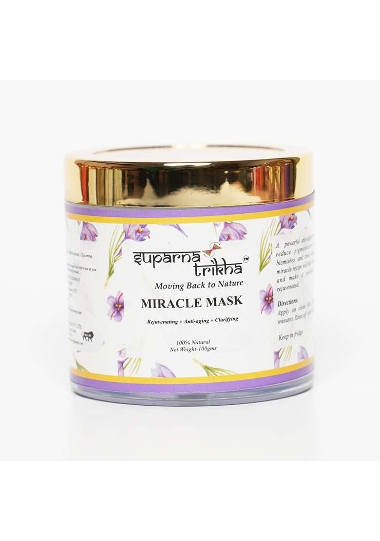 Suparna Trikha Miracle Pack Face Mask Anti Ageing and Skin Brightening Cream Mask - Indya