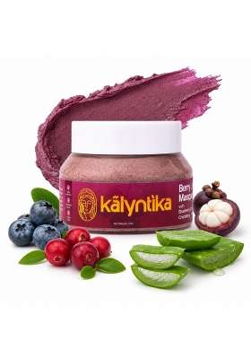 Kalyntika Berry Nourish Face Mask for Dry Skin Hydrating Face Pack 50G
