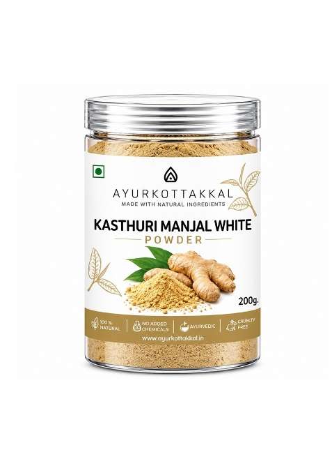 Ayurkottakkal Kasthuri Manjal White Powder 200 G