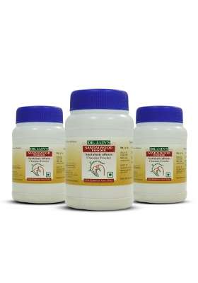 Dr Jains Sandalwood Santalum Album Ayurvedic Powder for Skin Care Pack of 3