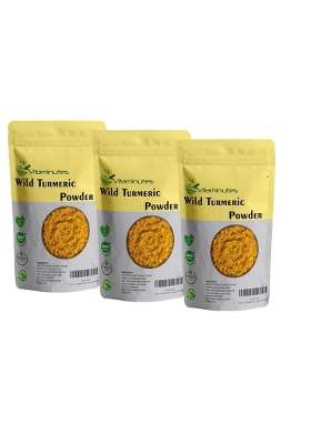 Vitaminutes Pure Wild Kasturi Haldi Powder for Face Pack Jangli Haldi Kasthuri Manjal Powder