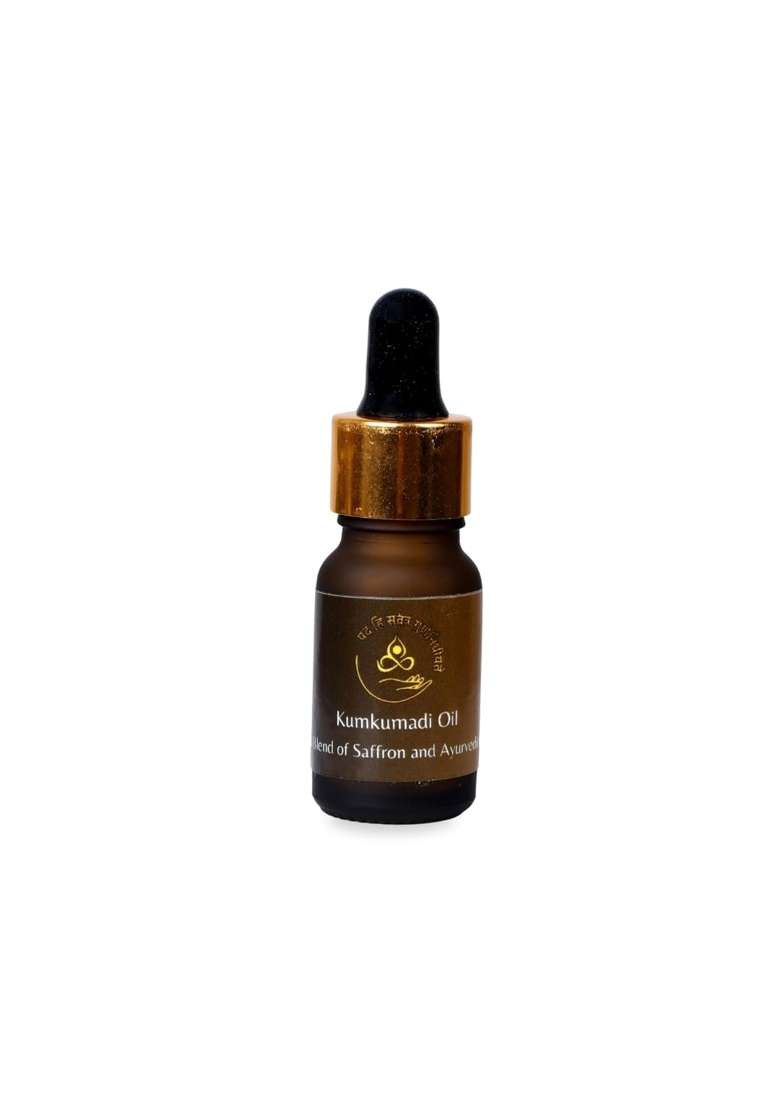Ayurveda Ayurvedic Kumkumadi Oil and Herbal Face Pack Combo Natural Glow and Skin Repair 100 Percent Ayurvedic - Indya