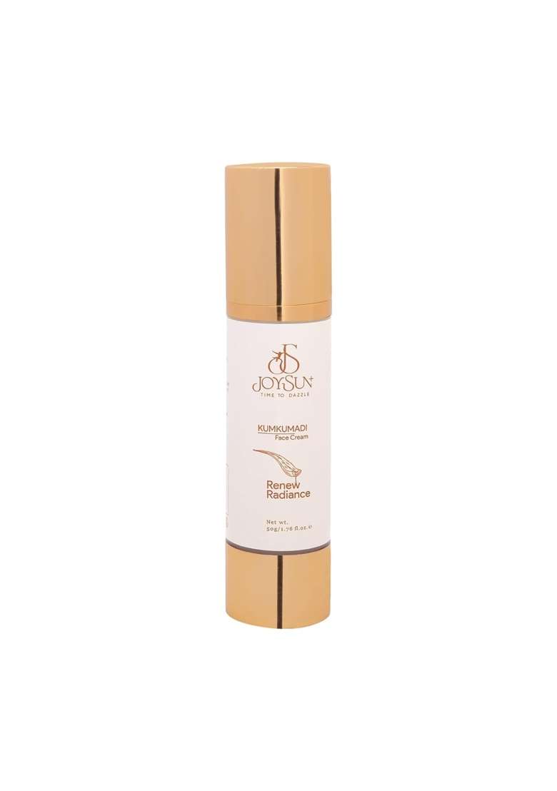 Joysun Plus Kumkumadi Ayurvedic Face Cream 50G Moisturizing Brightening and Glow with Neroli Pack of 2 - Indya