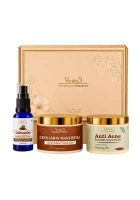 VEDA5 the Ayurvedic Face Care Kit with Cinamon and Manjistha Face Serum