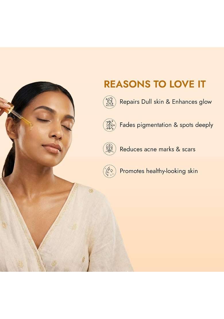 Kerala Secrets Original Kumkumadi Face Serum Ayurvedic Night Serum with Saffron - Indya