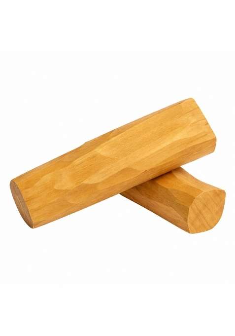 Pure White Sandalwood Heartwood Stick Log 100 Percent Natural and Organic Chandan for Skincare Face Pack