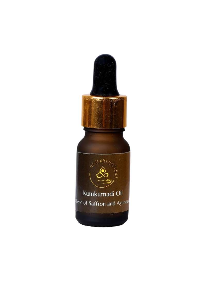 Ayurveda Kumkumadi Face Oil Anti Aging and Skin Brightening Ayurvedic Oil with Saffron and 26 Plus Super Herbs - Indya